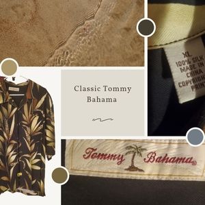 XLarge 100% Silk Tommy Bahama Men's Shirt
